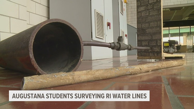 Augustana students testing water pipes for lead, research in accordance with city of Rock Island